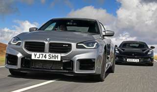 BMW M2 vs Lotus Emira - front end
